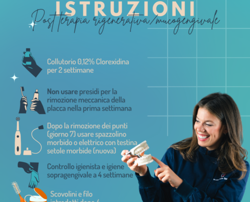 2 istruzioni post intervento parodontale